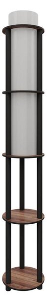 Lampada da terra con ripiani NOTO 1xE27/40W/230V marrone/nero