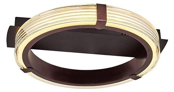 Plafoniera LED JESI, 2W, 230V, 3000K, marrone