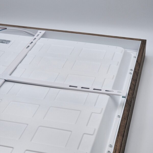 Brilagi-LED Plafoniera da bagno WOODY FRAME LED/40W/230V 60x60 cm IP44 rovere/noce