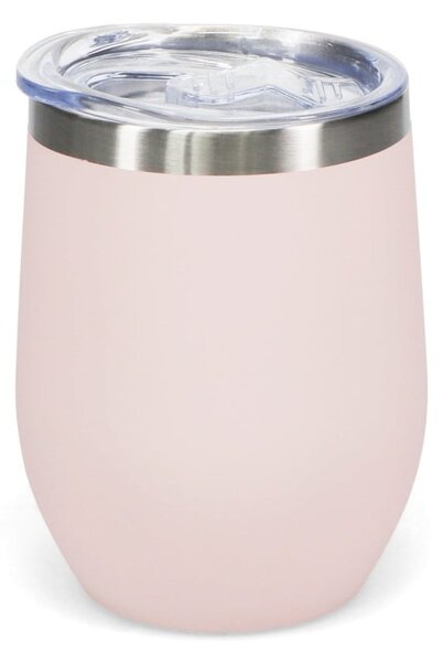 Tazza da viaggio rosa chiaro 350 ml - Rex London