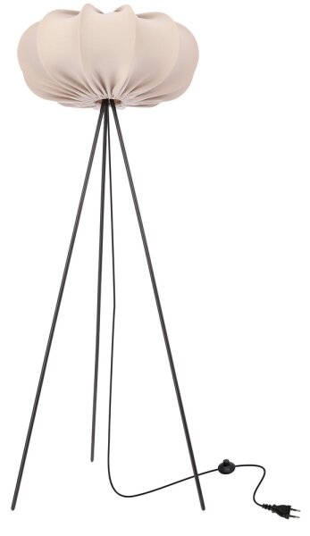 Lampada da terra CAFEE 1xE27/40W/230V beige/nera