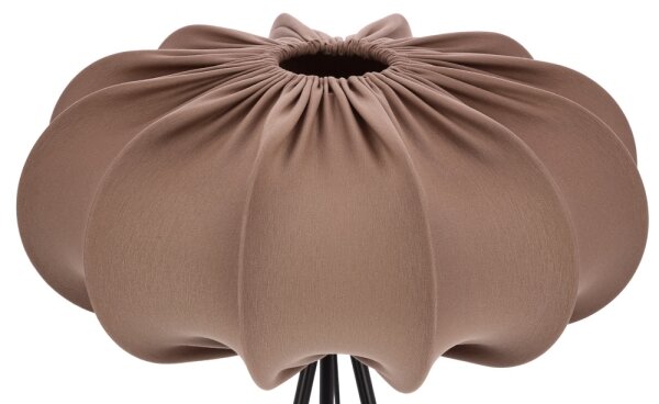 Lampada da terra CAFEE 1xE27/40W/230V marrone/nera