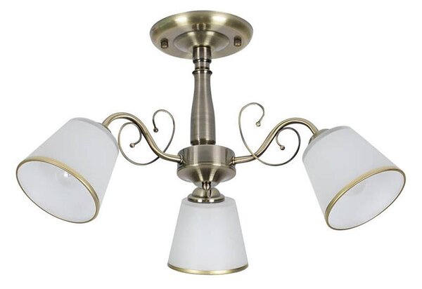 Lampadario a stelo LOSANNA 3xE14/40W/230V in ottone