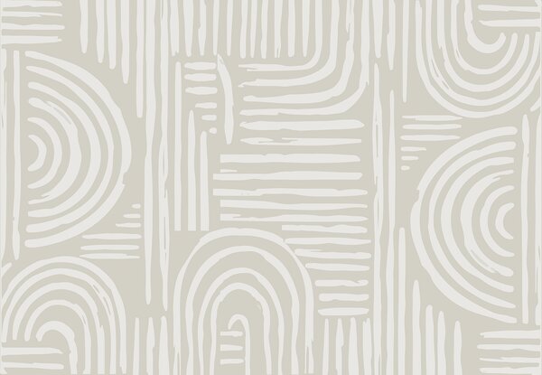 Carta da parati Design bohémien in colori tenui, Carta da parati lastrazione, w01919 : Uwalls.it