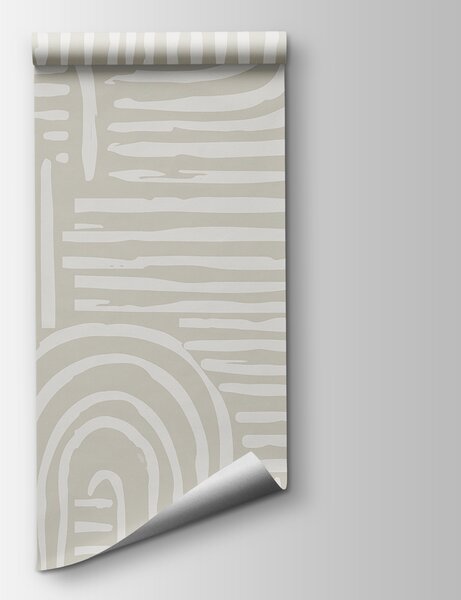 Carta da parati Motivo bianco e grigio, Carta da parati lastrazione, Carta da parati popolare, w01919 - Tapeko.it