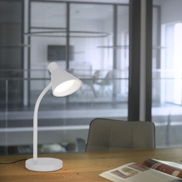 JUST LIGHT. 11248-16 - Lampada da tavolo flessibile a LED PIXIE LED/4,5W/230V bianca