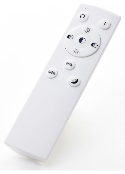 Brilliant - Plafoniera LED dimmerabile AYDIN LED/34W/230V nera + telecomando
