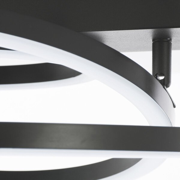 Brilliant - plafoniera LED dimmerabile PEDLEY LED/36W/230V nera