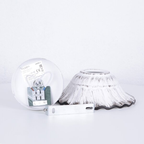Globo 54050-1 - Faretto da muro JOWITA 1xE27/40W/230V