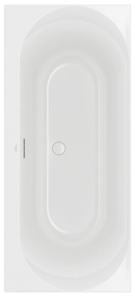 Villeroy & Boch Loop & Friends Baignoires rectangulaires, forme intérieure ovale, 1700x750x470mm, UBA170LOF2V-01, UBA170LOF2V-01