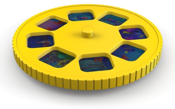 Philips 71769/90/16 - Proiettore LED per bambini DISNEY DORY LED/0,1W/3xAAA