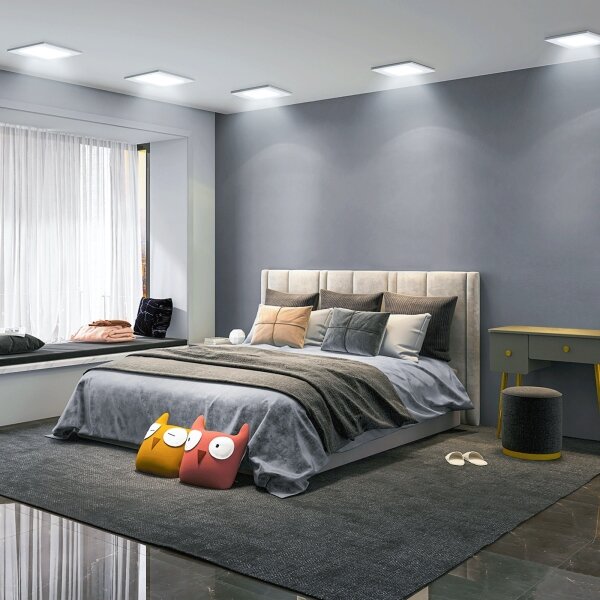 Aigostar - Lampada da incasso LED/12W/230V 6500K 17,5x17,5 cm bianca