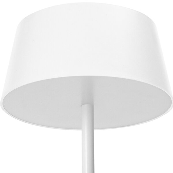 Aigostar-LED RGBW Lampada da tavolo dimmerabile con prese e USB LED/4,6W/230V bianca