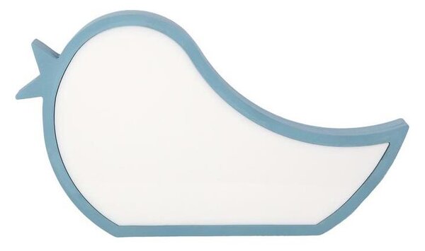 Lampada da scrivania LED per bambini BIRD LED/12W/230V blu