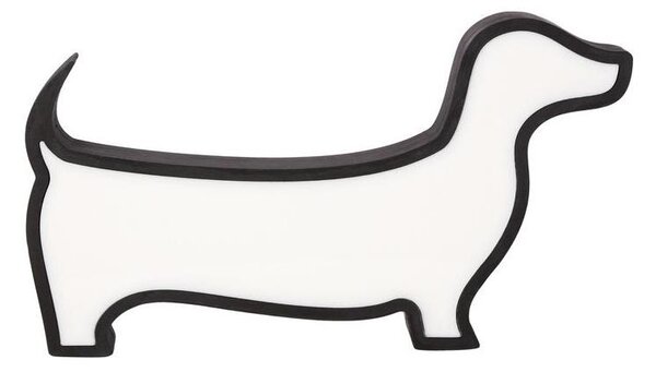 Lampada da scrivania per bambini DOG LED/12W/230V nera