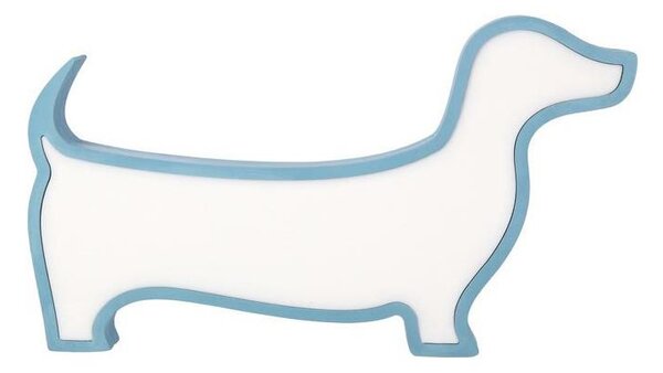 Lampada da tavolo LED per bambini DOG LED/12W/230V blu