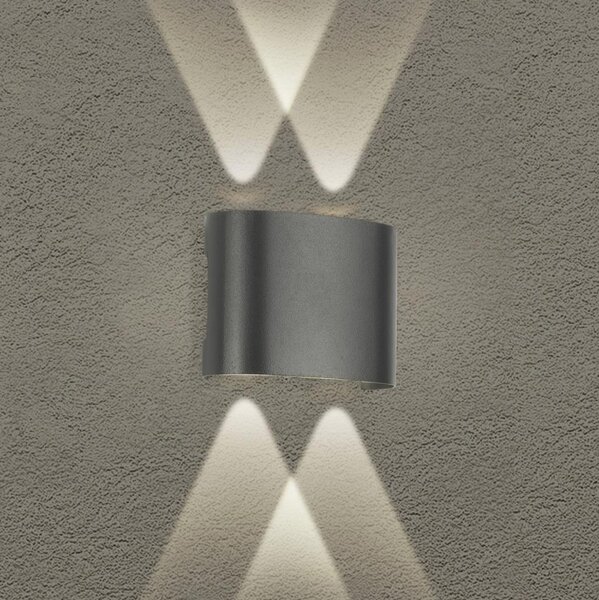 Brilagi - Applique da esterno a LED FLAREBOX LED/4W/230V antracite IP65