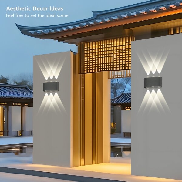 Brilagi - Applique da esterno a LED FLAREBOX 6W 230V antracite IP65