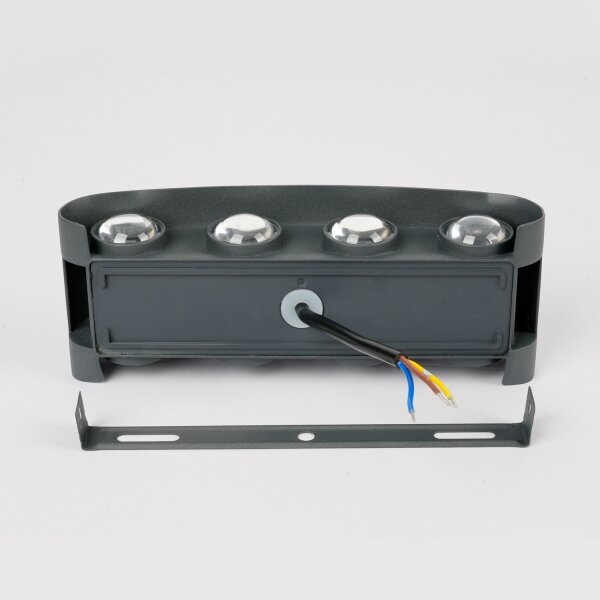 Brilagi - Lampada da parete LED per esterni FLAREBOX LED/8W/230V antracite IP65