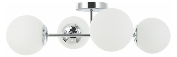 Plafoniera MADDIE 4xE14/5W/230V cromo lucido