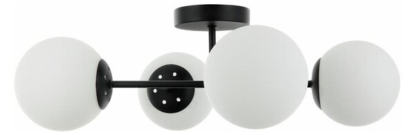 Plafoniera MADDIE 4xE14/5W/230V nero