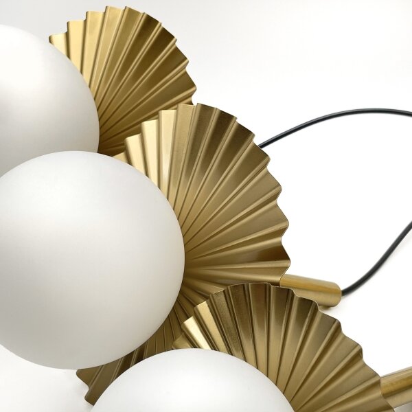 Lampadario a cavo CHITA 3xG9/5W/230V dorato