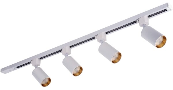 Faretto per sistema binario TRACER, 4x GU10/10W/230V, 1 m, bianco