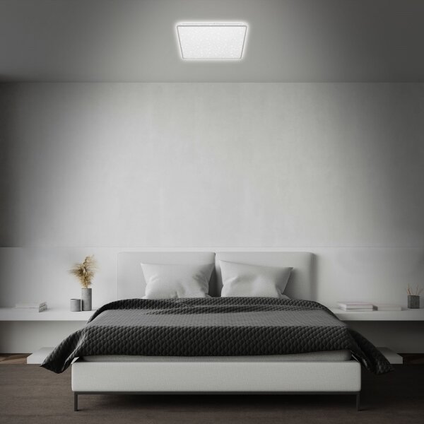 Briloner 3749-414 - Plafoniera LED LINO LED/24W/230V cromo opaco