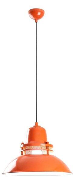 Lampadario a sospensione su cavo TIBET 1xE27/40W/230V arancione