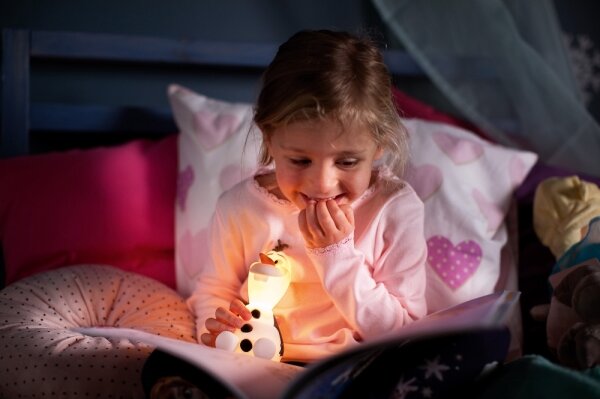 Philips 71768/08/16 - Lampada LED per bambini DISNEY FROZEN OLAF LED/0,3 W/2xAAA Pupazzo di neve