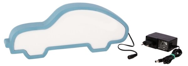 Lampada da scrivania LED per bambini CAR LED/11W/230V blu