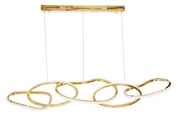 Lampadario a sospensione con cavo LED ANNELI LED/45W/230V 125 cm Oro