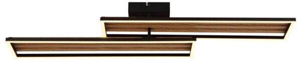 Globo 67358D - Plafoniera LED DAKARI I/30W/230V 3000K 90x21 cm