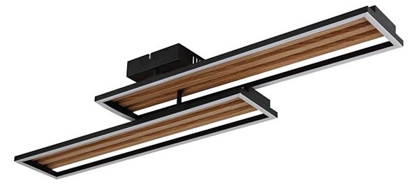 Globo 67358D - Plafoniera LED DAKARI I/30W/230V 3000K 90x21 cm