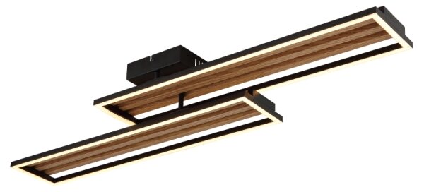 Globo 67358D - Plafoniera LED DAKARI I/30W/230V 3000K 90x21 cm