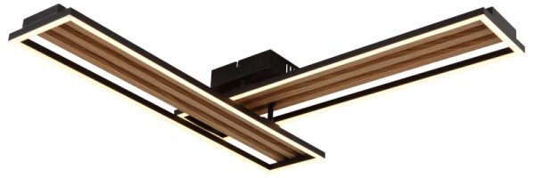 Globo 67358D - Plafoniera LED DAKARI I/30W/230V 3000K 90x21 cm