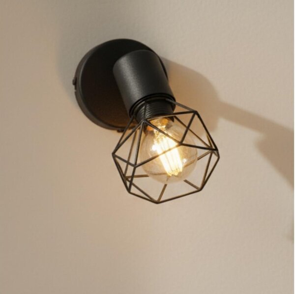 Brilagi - Faretto da parete orientabile CAGE 1xE14/40W/230V