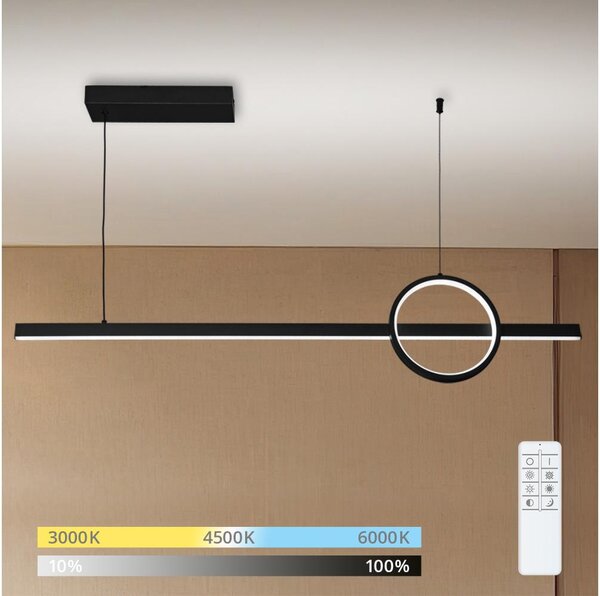 Brilagi - Lampadario LED dimmerabile NIVIO 20W 230V 3000-6000K con DO