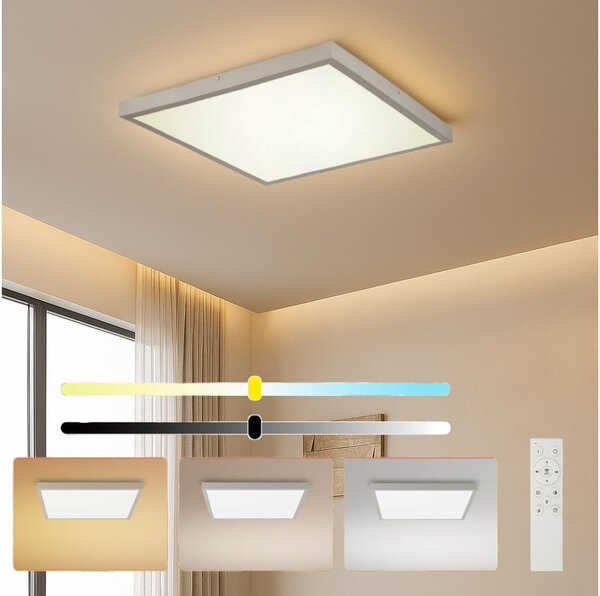 Brilagi - Lampada LED dimmerabile per bagno FRAME SMART LED/50W/230V 60x60 IP44 + telecomando