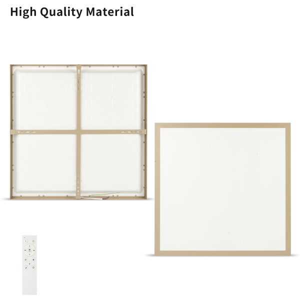 Brilagi - Lampada LED dimmerabile per bagno FRAME SMART LED/50W/230V 60x60 IP44 + Telecomando