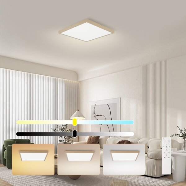 Brilagi - Lampada LED dimmerabile per bagno FRAME SMART LED/50W/230V 60x60 IP44 + Telecomando