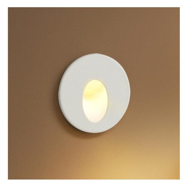 Brilagi - Lampada da incasso a LED per esterni STAIRDOT LED/2W/230V bianca IP65 rotonda