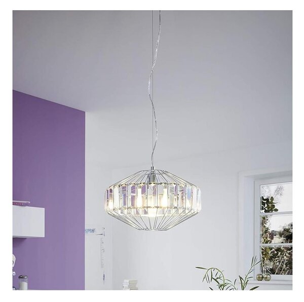 Eglo 96987 - Lampadario a sospensione con filo PEDROLA 1xE27/60W/230V
