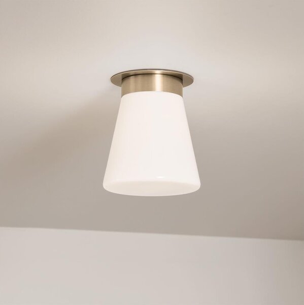 Kichler KL-ALBERS-F-T-CPZ-Plafoniera ALBERS 1xE27/40W/230V pr.21,6cm bronzo