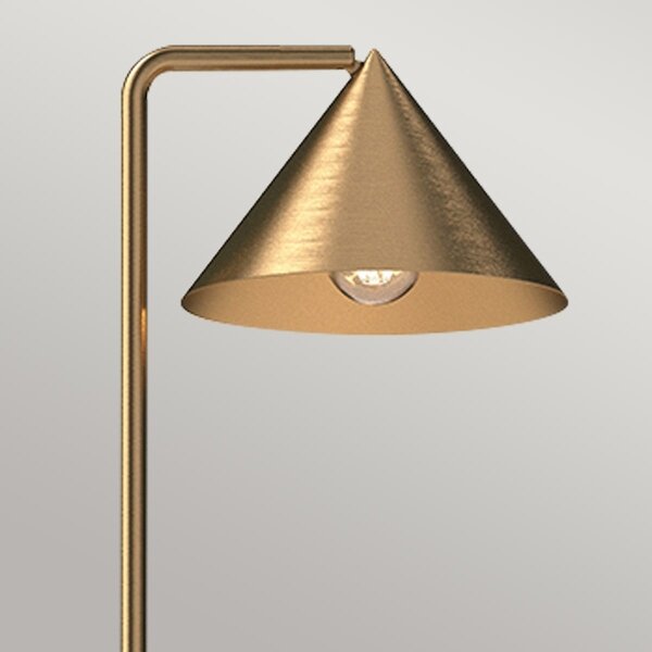 Alora Mood ALM-REMYCK-FL-GD - Lampada da terra REMYCK 1xE27/60W/230V, oro