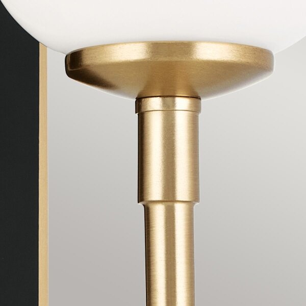 Kichler KL-SOLIA-1W-CPZB - Lampada da bagno a LED SOLIA 1xG9/3W/230V IP44, finitura oro