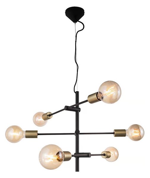 Nordlux - Lampadario a sospensione con cavo JOSEFINE 6xE27/25W/230V