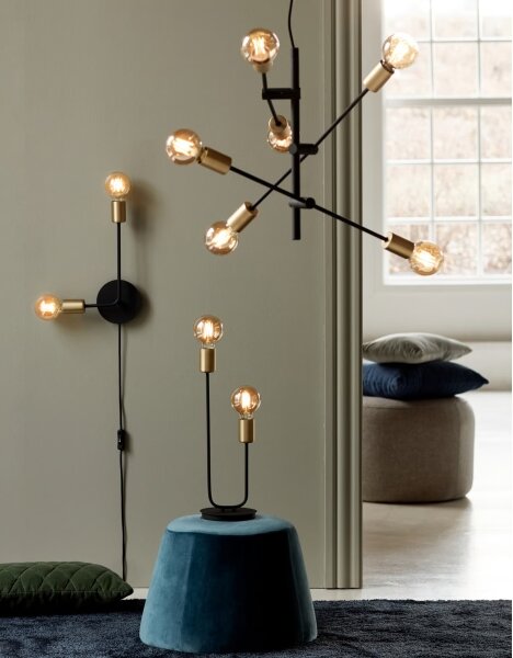 Nordlux - Lampadario a sospensione con cavo JOSEFINE 6xE27/25W/230V
