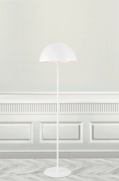 Nordlux - Lampada da terra ELLEN 1xE27/40W/230V bianca