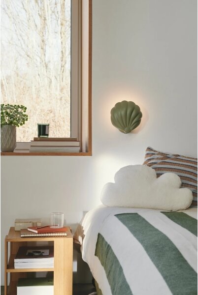 Nordlux - Applique da parete KONCHI 1xE14/25W/230V verde